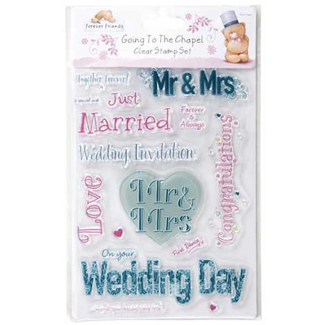 Sentiments Forever Friends Clear Stamps